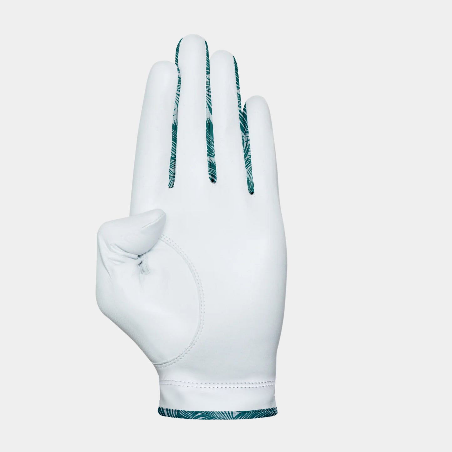 A premium Cabretta leather golf glove with cool design