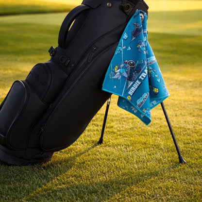 Birdie Train Magnetic Golf Towel