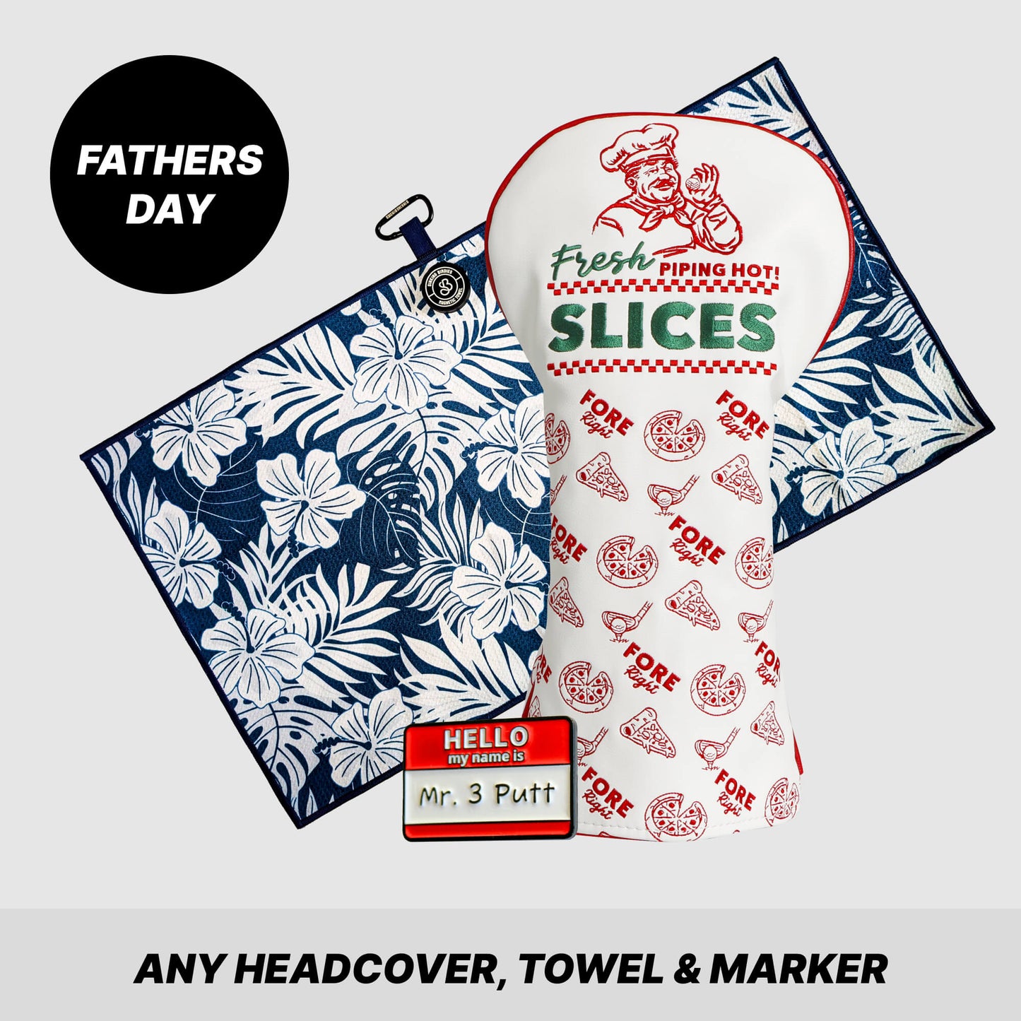Fathers Day golf gift bundle