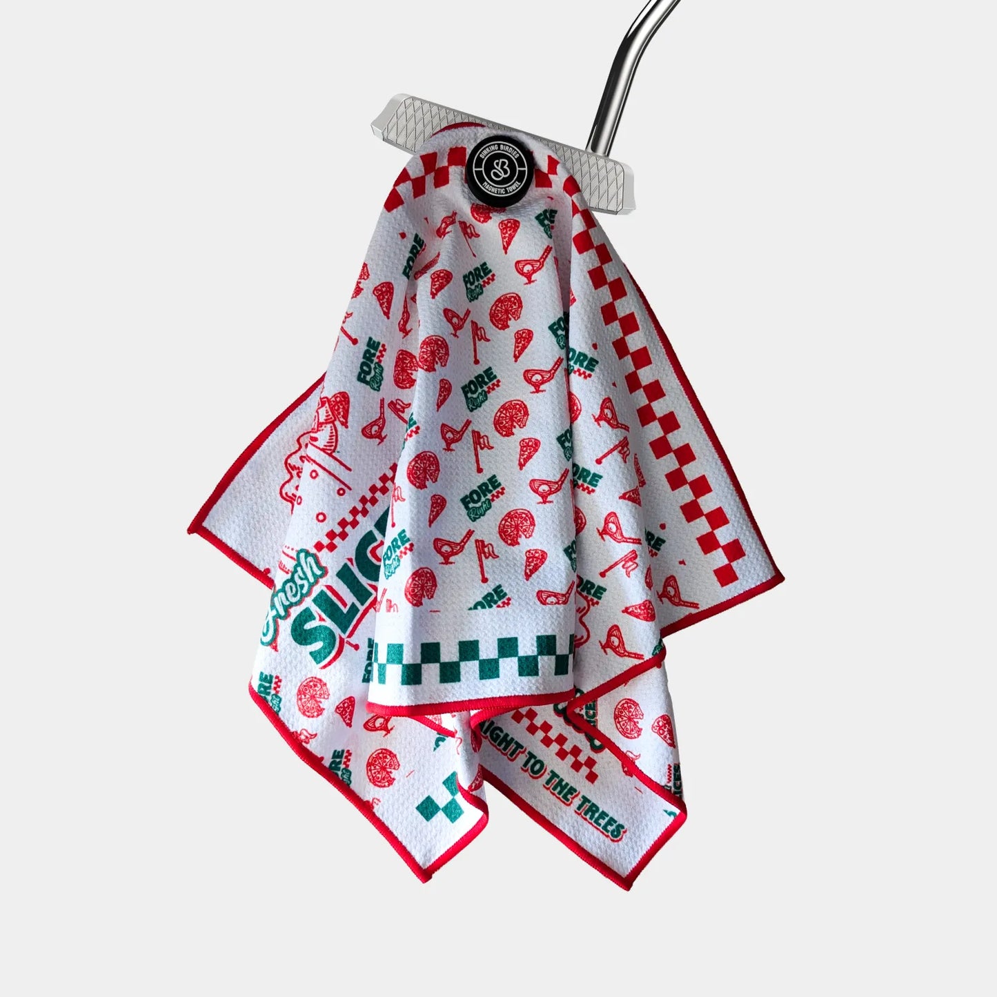 Fresh Slices Magnetic Golf Towel