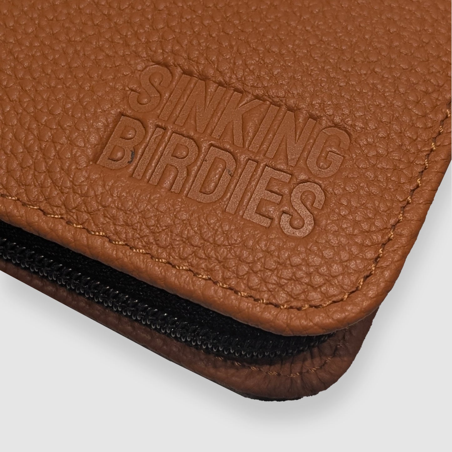 Leather golf glove case