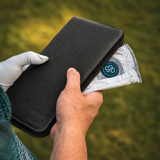 Leather Golf Glove Case