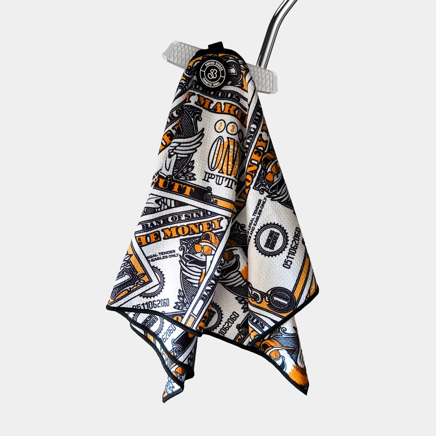 Money Maker Magnetic Golf Towel