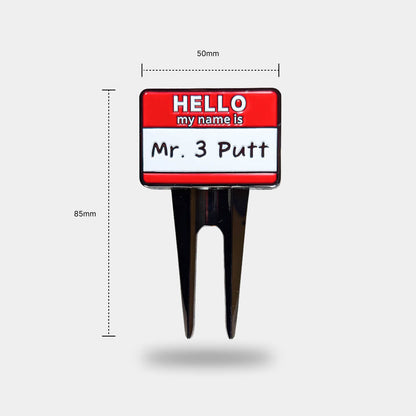 Mr 3 Putt Divot Tool