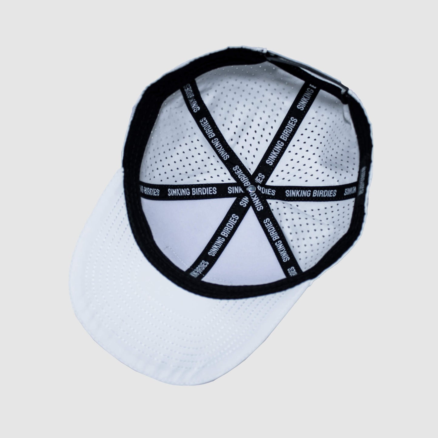 Pure White Performance Snapback