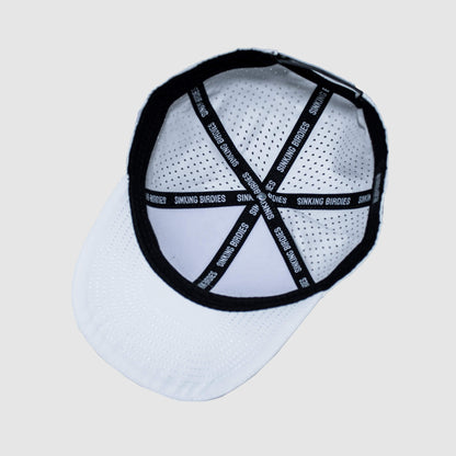 Pure White Performance Snapback
