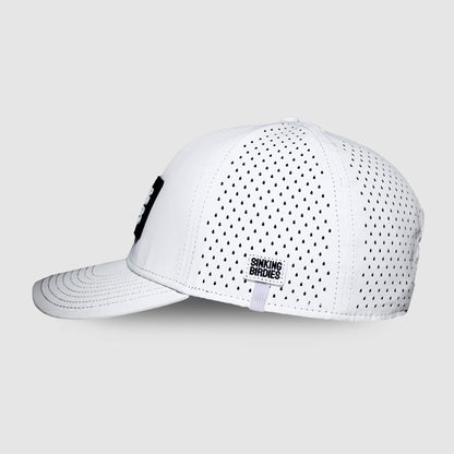 Pure White Performance Snapback