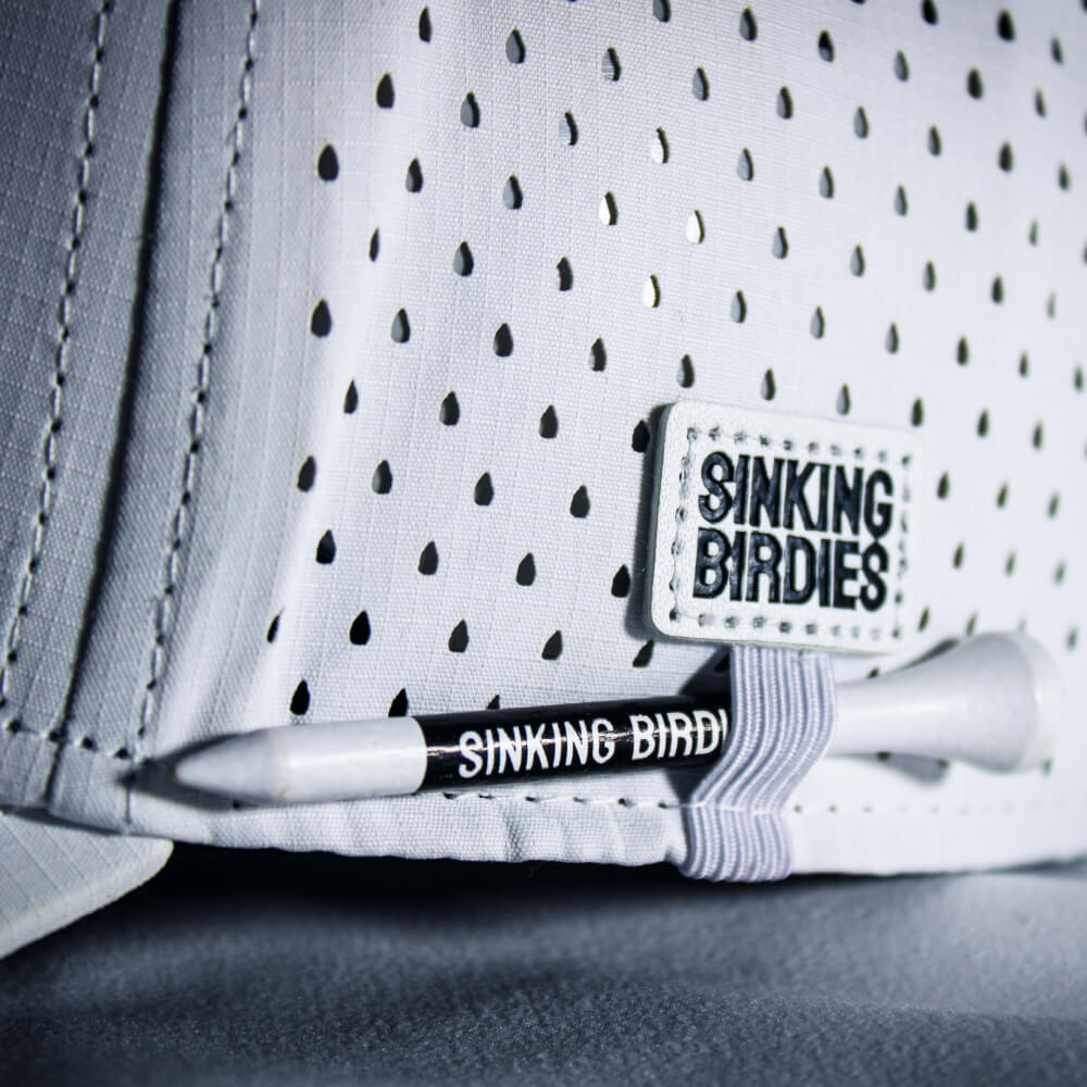 Pure White Performance Snapback