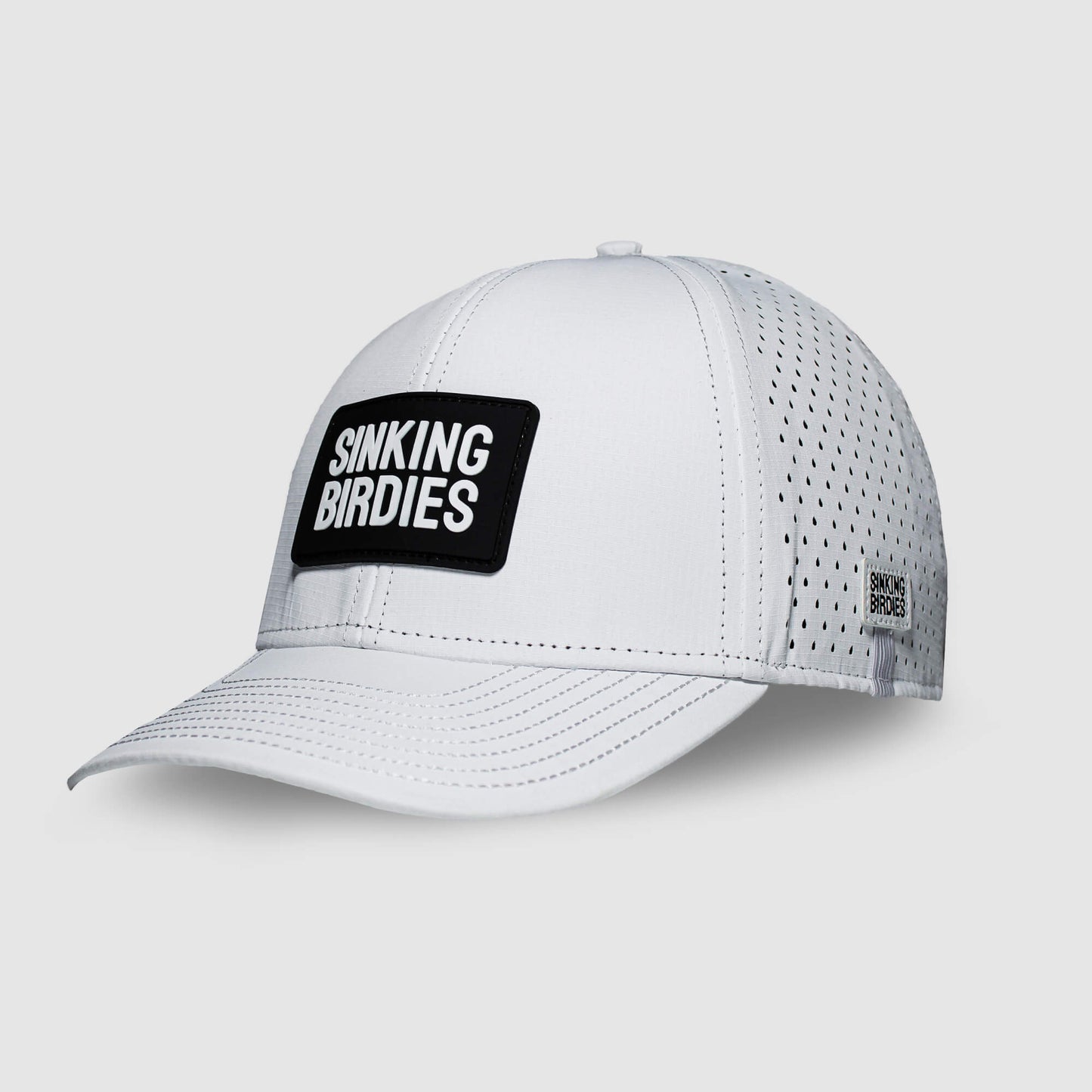 Pure White Performance Snapback