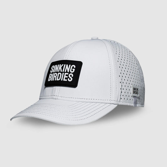 Pure White Performance Snapback